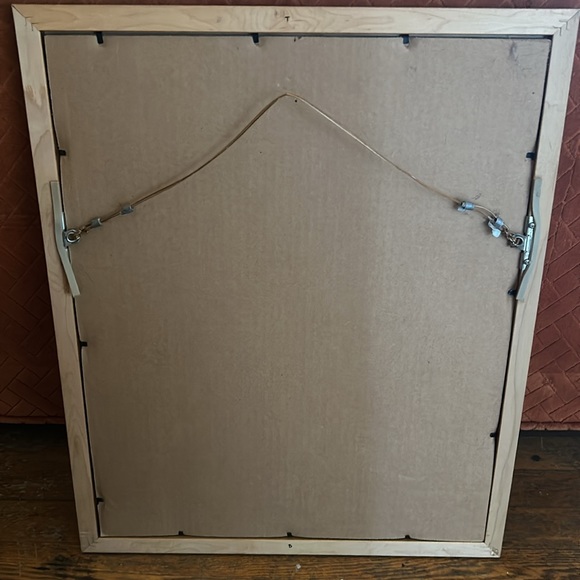 Claude Monet ‘Purple Poppies’ framed 21-5/8” x 17-5/8” print - Picture 4 of 4